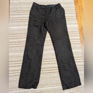 The Limited Brown Tweed Trousers, Size 8